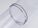 Лилаво-сребрист кожен ринг 2мм - Image 3