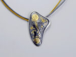Сребърен медальон с позлатени орнаменти ,,Комета” - Image 3